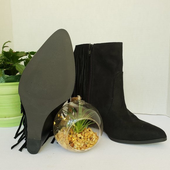 CARLOS by CARLOS SANTANA Mika Western Boos in Black Size 9 New NWT - Picture 5 of 6